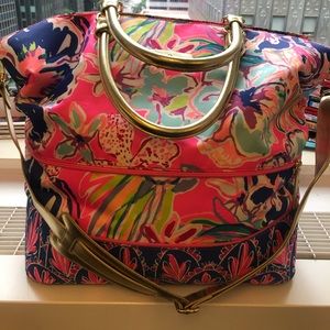 Lily Pulitzer Expandable Weekender Tote